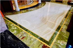 Turkey Akdag Vanilla White Onyx Floor Tile