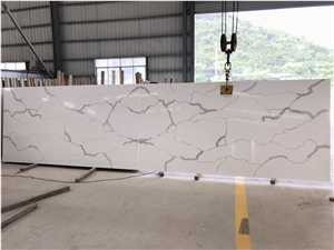 White Artificial Quartz Stone Slab