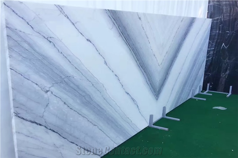 White Fusion Marble Stone