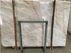 White Marble Stone with Veins Gold Spider Tiles