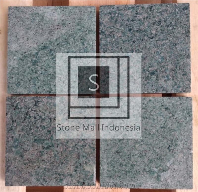 Sukabumi Green Stone Honed Tiles