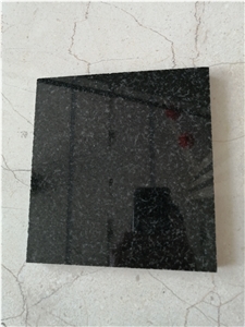 Regal Black, India Impala Black Granite Slab