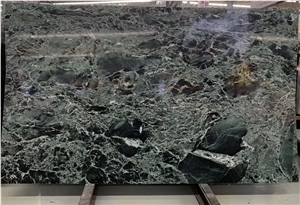 Verde Patricia Scuro Marble Slab