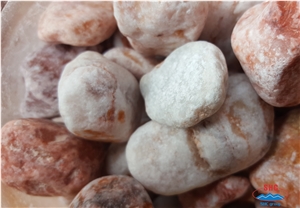 Pink Pebble Stone for Decoration from Vietnam