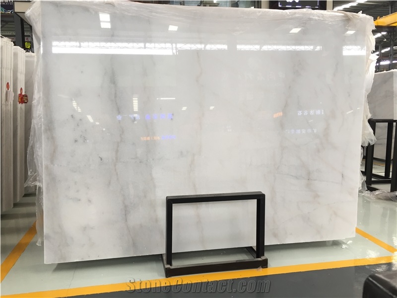 Guangxi White Marble Polished Slabs