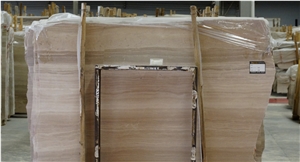 Italy Cherry Beige Wooden Marble