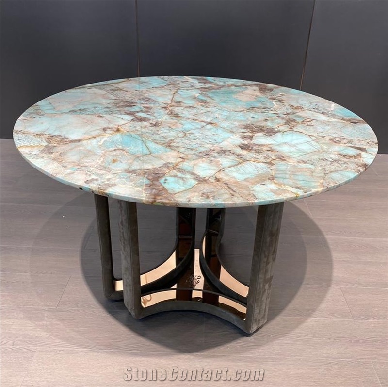 Brazil Luxury Granite Amazonita Green Table