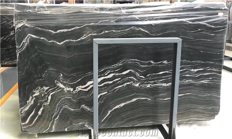China Kowloon Jade Marble Marble Slab in Stock