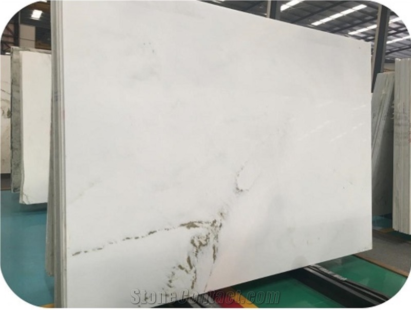 China White Jade Marble Slab