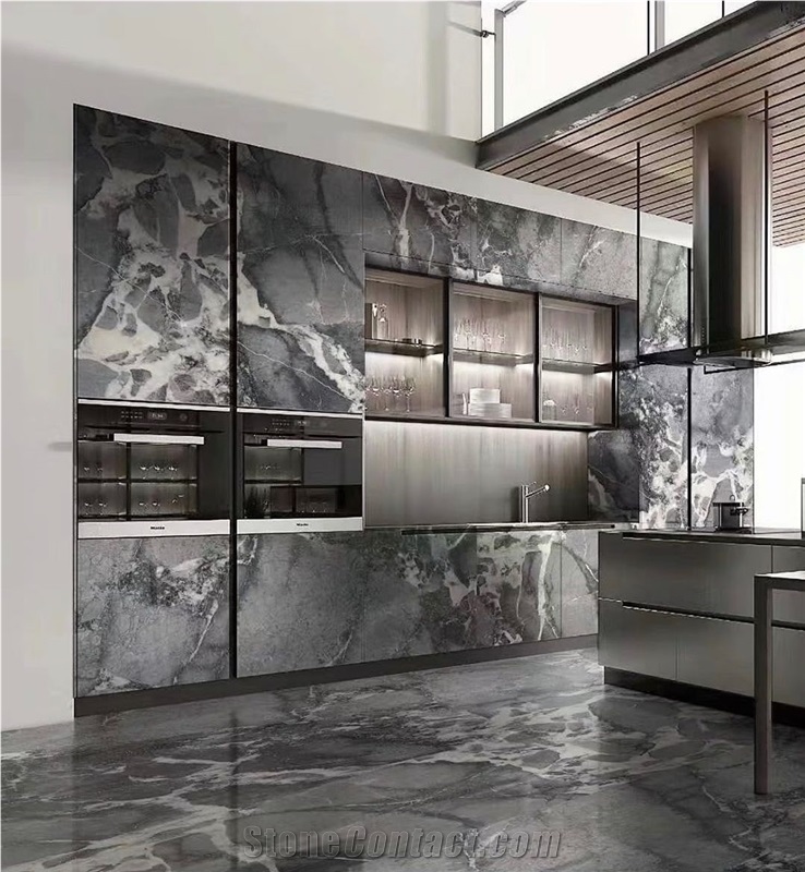 Quintessence Marble Tiles Cloudy Grey Marble
