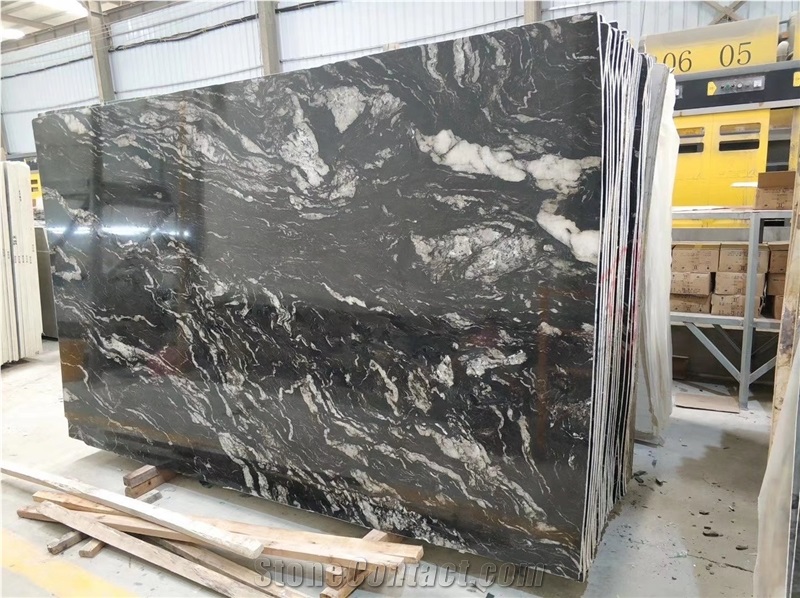 Universal Black Granite Slab for Sale