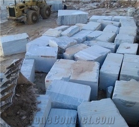Semi White Kavala Marble Blocks
