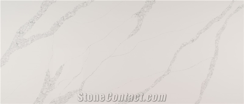 Calacatta Lilac Quartz Stone Slab