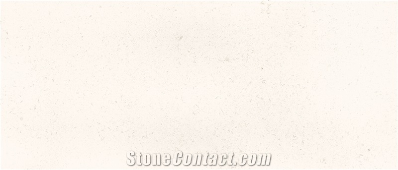 Cement Ash White Quartz Stone Slab