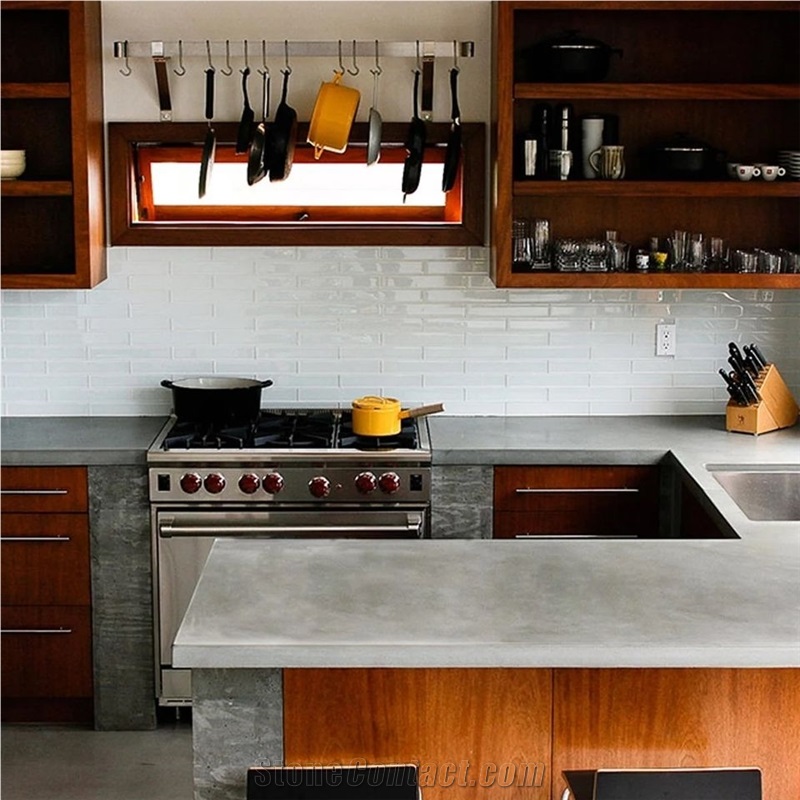 Grey Pattern Quartz Slabs