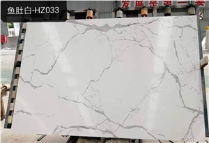 Calacata Veins Artificial Marble 3d Print Wall