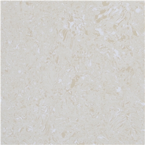Semi White Rose Synthetic Artificial Marble for Countertop