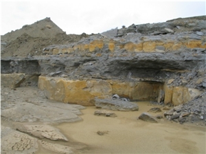Grey Foussana Limestone Block, Tunisia Grey Limestone