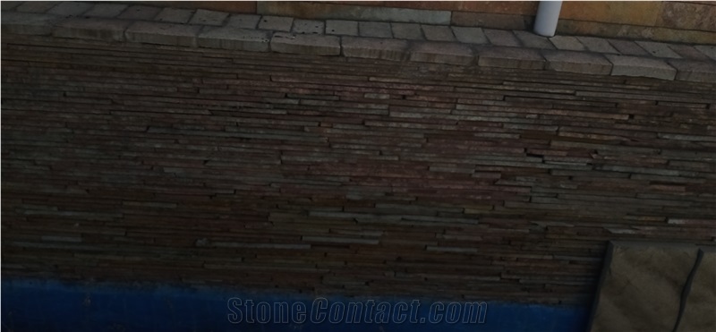 Rock Faced Sandstone Split Wall Stone Tiles
