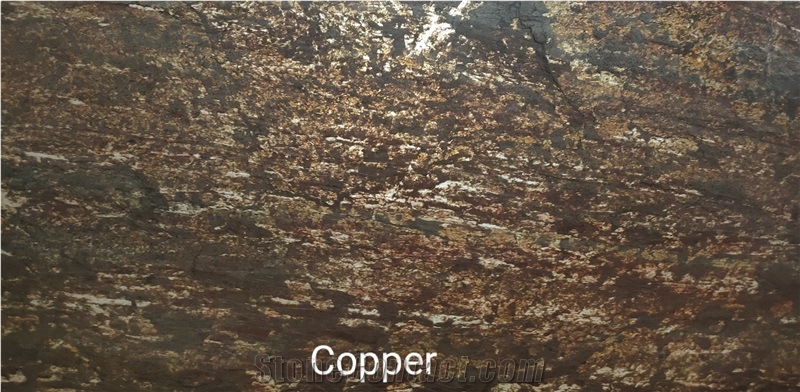 Translucent Copper Flexible Thin Stone Veneer