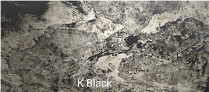 Translucent K Black Flexible Thin Stone Veneer