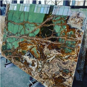 Green Forest Onyx Slabs