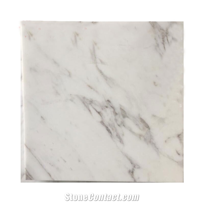Guangxi Carrara White Marble Tile