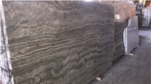 Silver Travertine Slabs