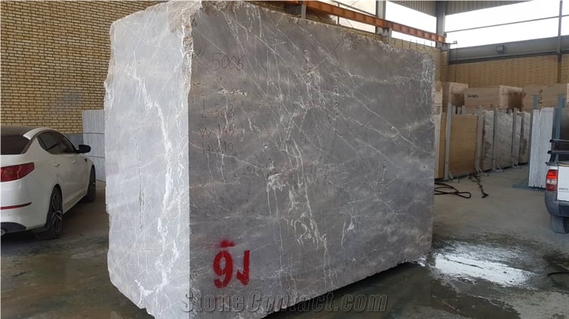 Solo Gray Marble Block, Iran Grey Marble
