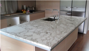Calacatta Vagli Cv Marble Kitchen Countertops at Affordable Cost