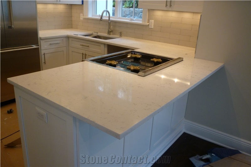 Cashmere Quartz Kitchen Worktops from United Kingdom ...