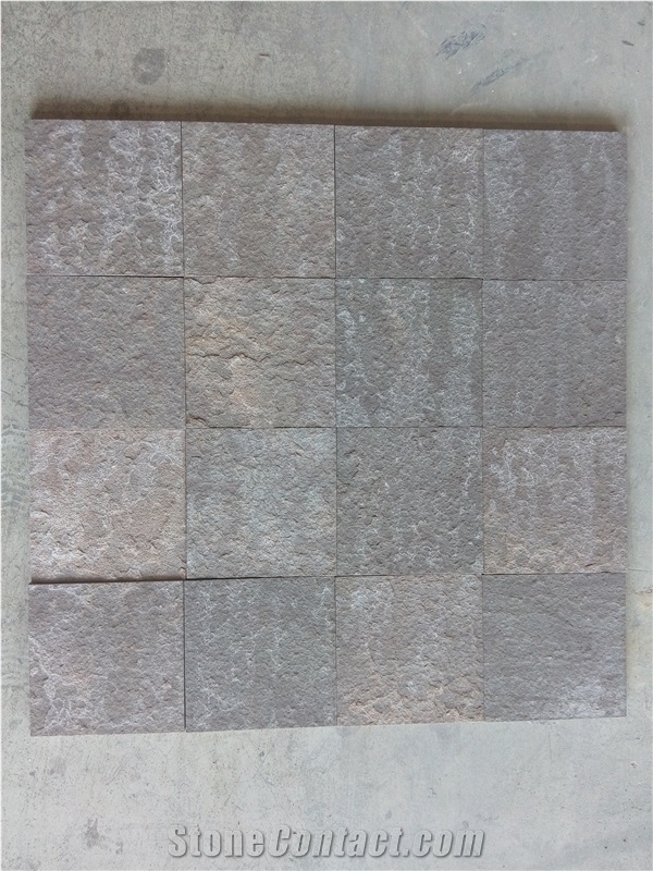 Brown Wave Sandstone,Purple Sandstone Tiles & Slabs