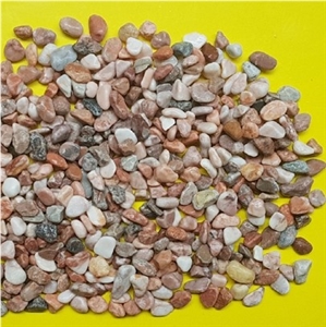 Natural Pink Pebble Stone for Decoration