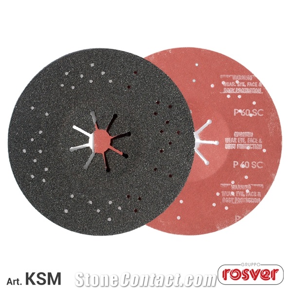 Ksm Fen Special Multilayer Fiber Disc for Polishing and Sanding Natural Stone