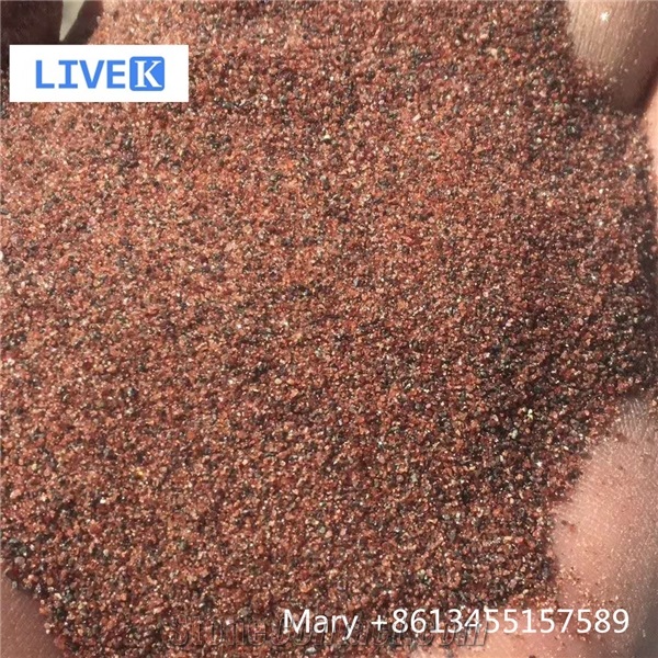Garnet Sand 30/60 Mesh 80 Mesh for Polishing