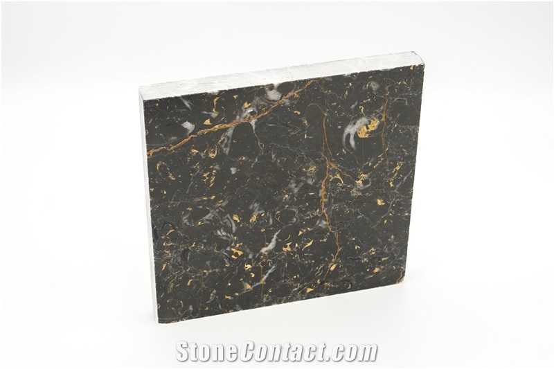 Golden Black Marble/ Scoro Marble Tiles & Slabs