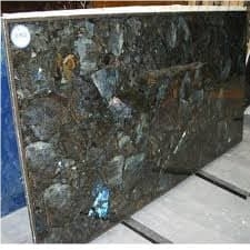 Labradorite Multicolor Papillon Granite Blocks, Labradorite Green Granite