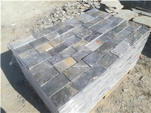 Multicolored Blue Stone Gneiss Tiles
