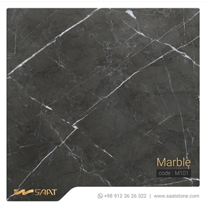 Marble M105 Pietra Gray Marble Tiles, Slabs