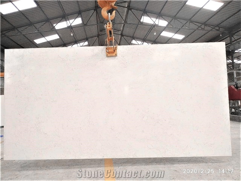 Carrara Engineered Quartz Slabs