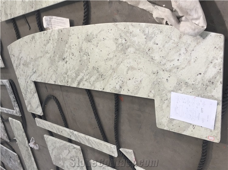 Andromeda White Granite Countertop Slab 3cm