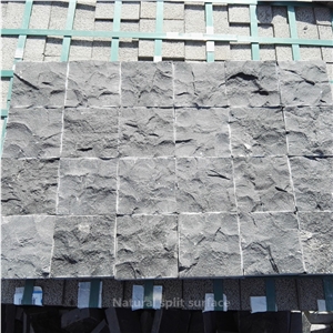 Flamed Mongolia Black Basalt Tiles