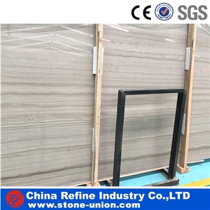 White Wooden Marble,China Serpeggiante Marble Tile