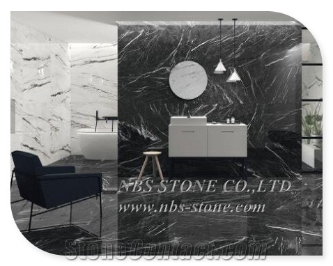 Bathroom Wall Tile Nero Maquina Marble Tile