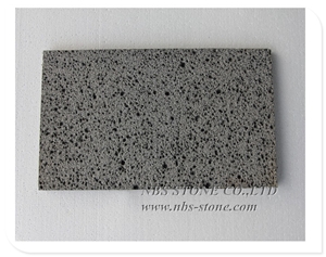 Black Basalt Lava Stone Tiles for Wall Cladding