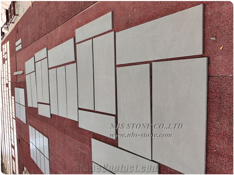 Chinese Natural Dark Gray Sandstone Paving Tiles