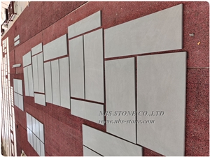 Chinese Natural Dark Gray Sandstone Paving Tiles