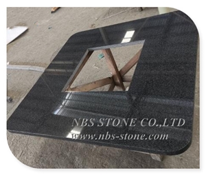 Customizted Outdoor Bbq Stone Top G654 Grey Granite