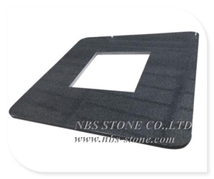 Customizted Outdoor Bbq Stone Top G654 Grey Granite