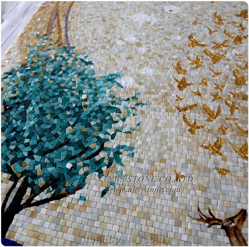 Glass Art Mosaic for Wall Decorative Exclusive